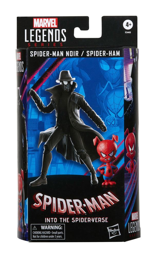 Spider-Man: A New Universe Marvel Legends Actionfiguren 2er-Pack 2022 Spider-Man Noir & Spider-Ham 15 cm