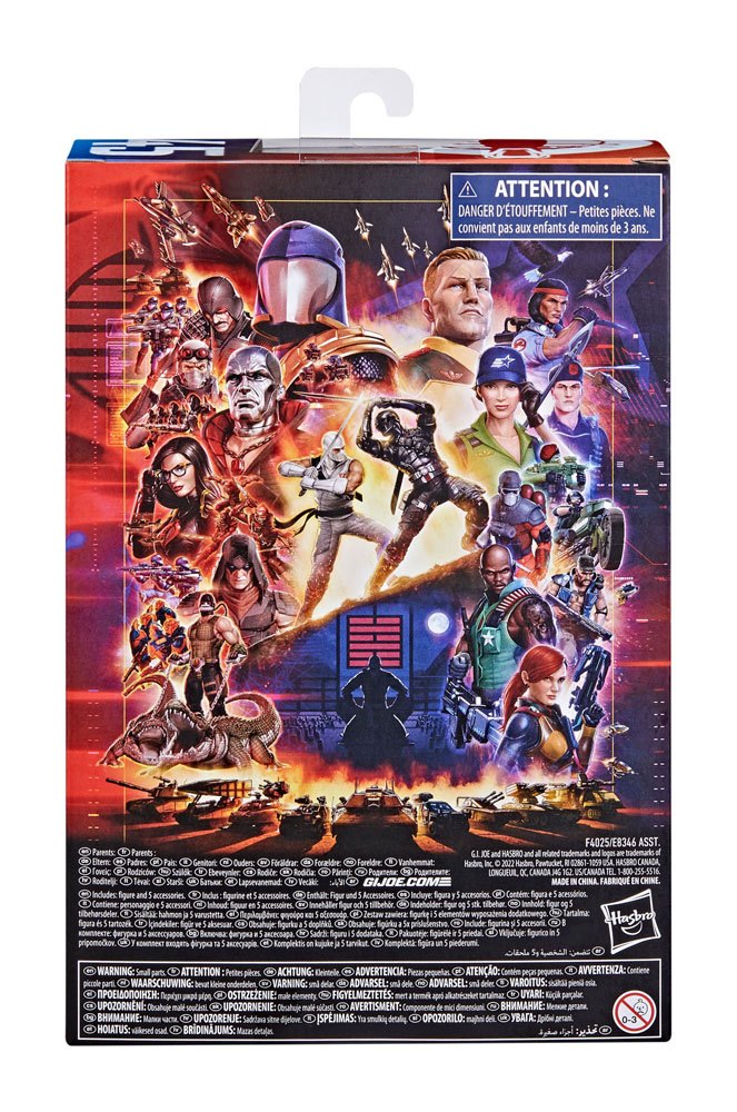 G.I. Joe Classified Series Actionfigur 2023 Xamot Paoli 15 cm