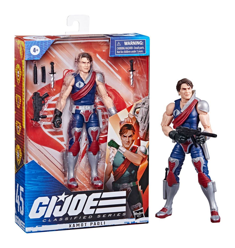 G.I. Joe Classified Series Actionfigur 2023 Xamot Paoli 15 cm