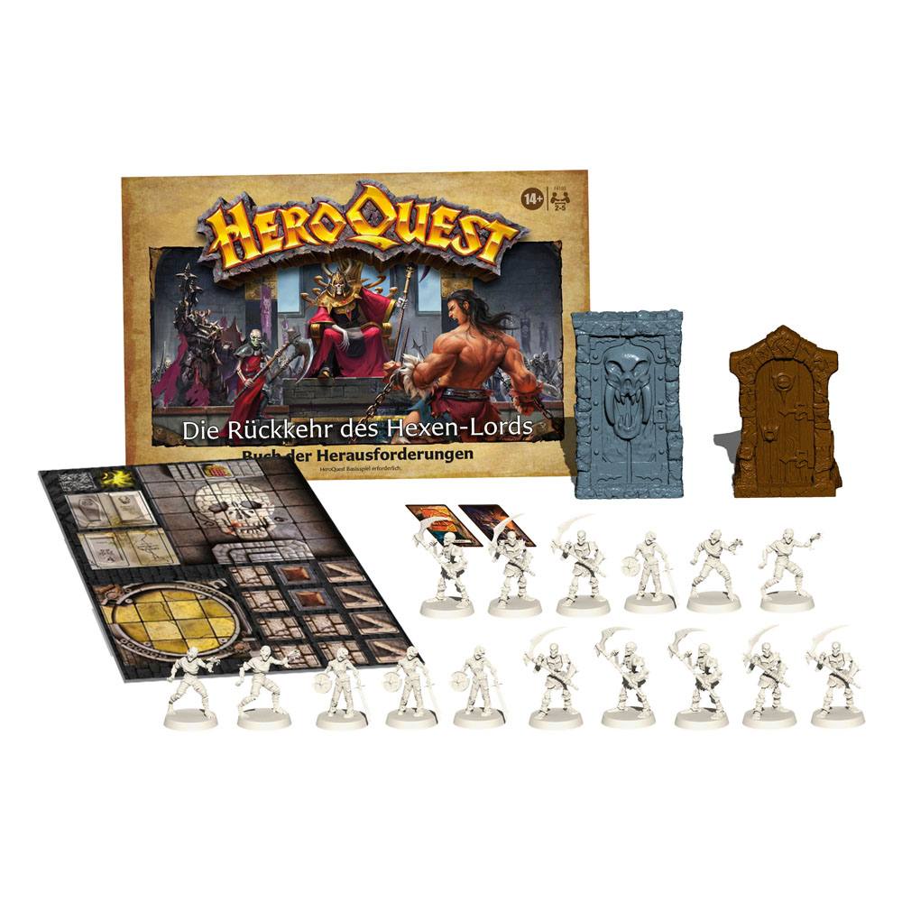 HeroQuest Brettspiel-Erweiterung Die Rückkehr des Hexen-Lords Abenteuerpack deutsch