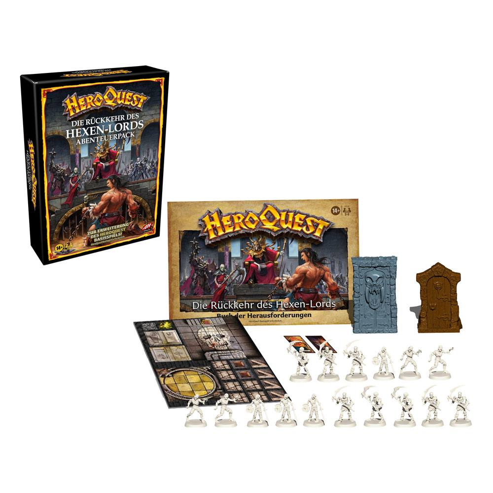 HeroQuest Brettspiel-Erweiterung Die Rückkehr des Hexen-Lords Abenteuerpack deutsch