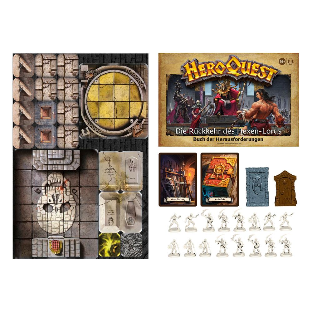 HeroQuest Brettspiel-Erweiterung Die Rückkehr des Hexen-Lords Abenteuerpack deutsch