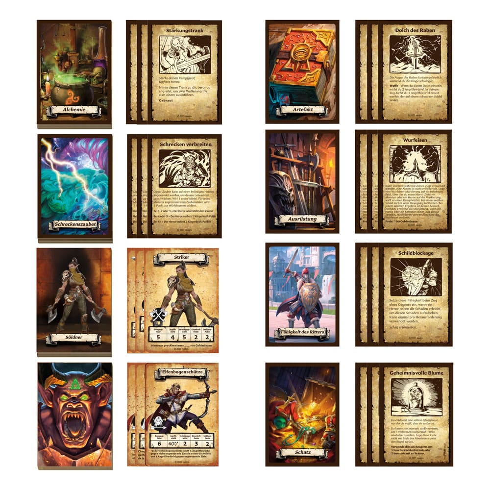 HeroQuest Brettspiel-Erweiterung Der Mond des Schreckens Abenteuerpack *Deutsche Version*