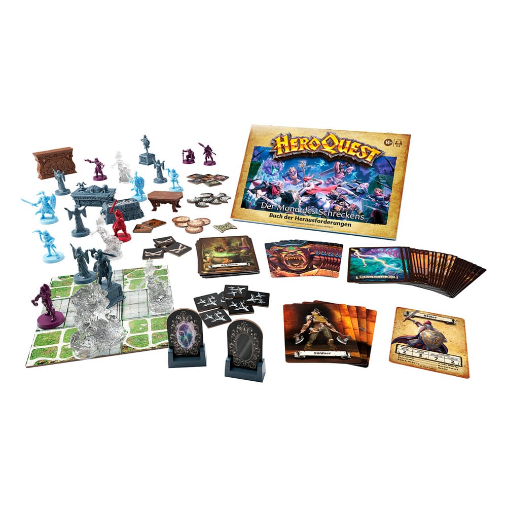 HeroQuest Brettspiel-Erweiterung Der Mond des Schreckens Abenteuerpack *Deutsche Version*