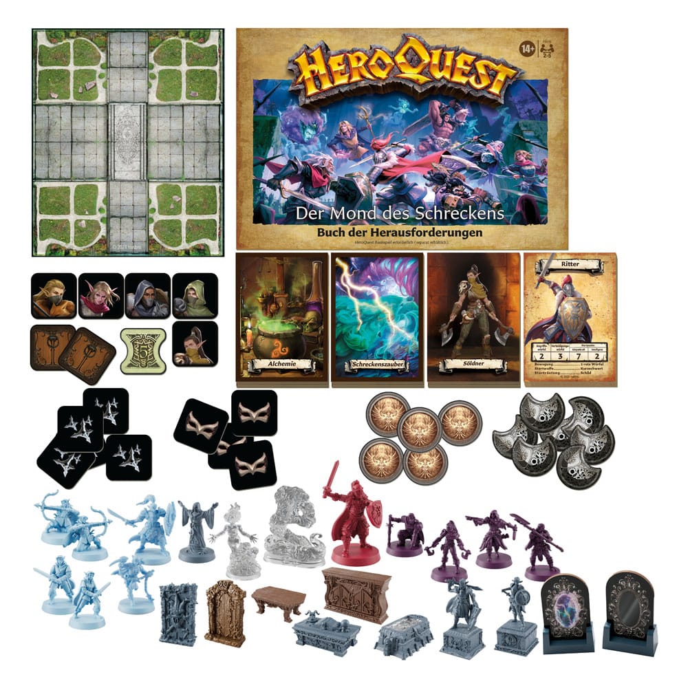 HeroQuest Brettspiel-Erweiterung Der Mond des Schreckens Abenteuerpack *Deutsche Version*
