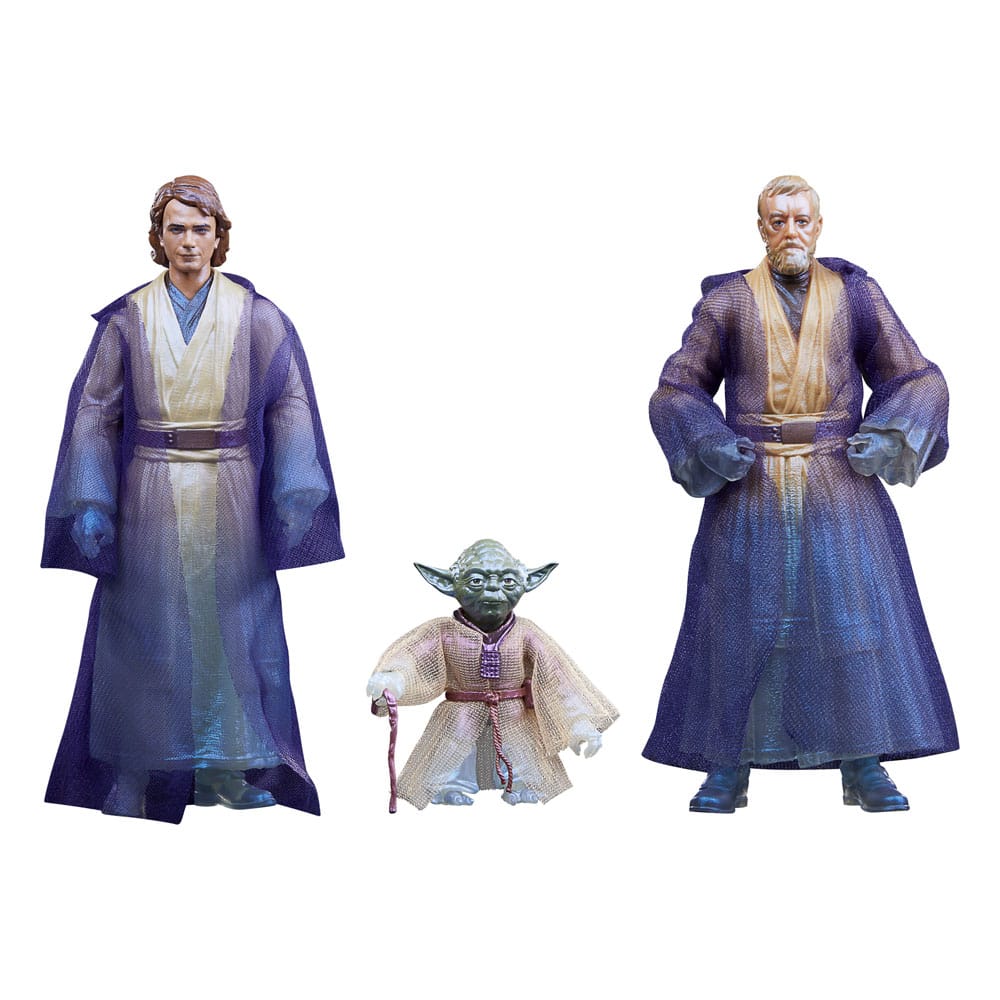 Star Wars Episode VI Black Series Actionfiguren 3er-Pack Force Spirits 15 cm