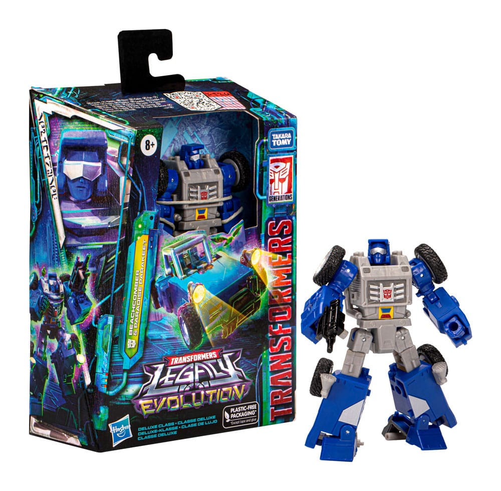 Transformers Generations Legacy Evolution Deluxe Class Actionfigur Beachcomber & Paradise Parakeet 14 cm