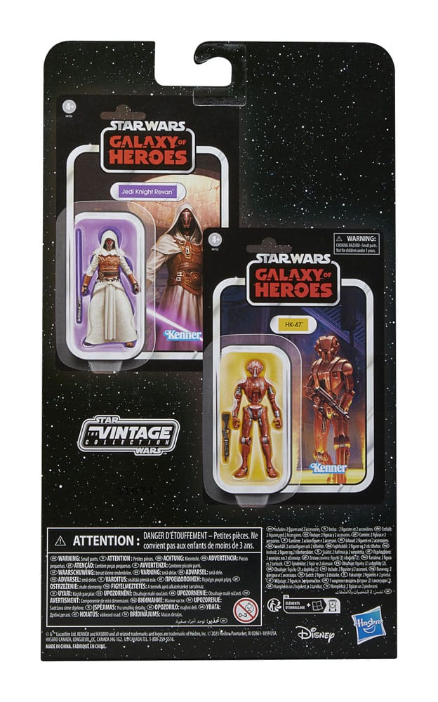 Star Wars: Galaxy of Heroes Vintage Collection Actionfiguren 2er-Pack Jedi Knight Revan & HK-47 10 cm