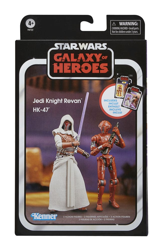 Star Wars: Galaxy of Heroes Vintage Collection Actionfiguren 2er-Pack Jedi Knight Revan & HK-47 10 cm