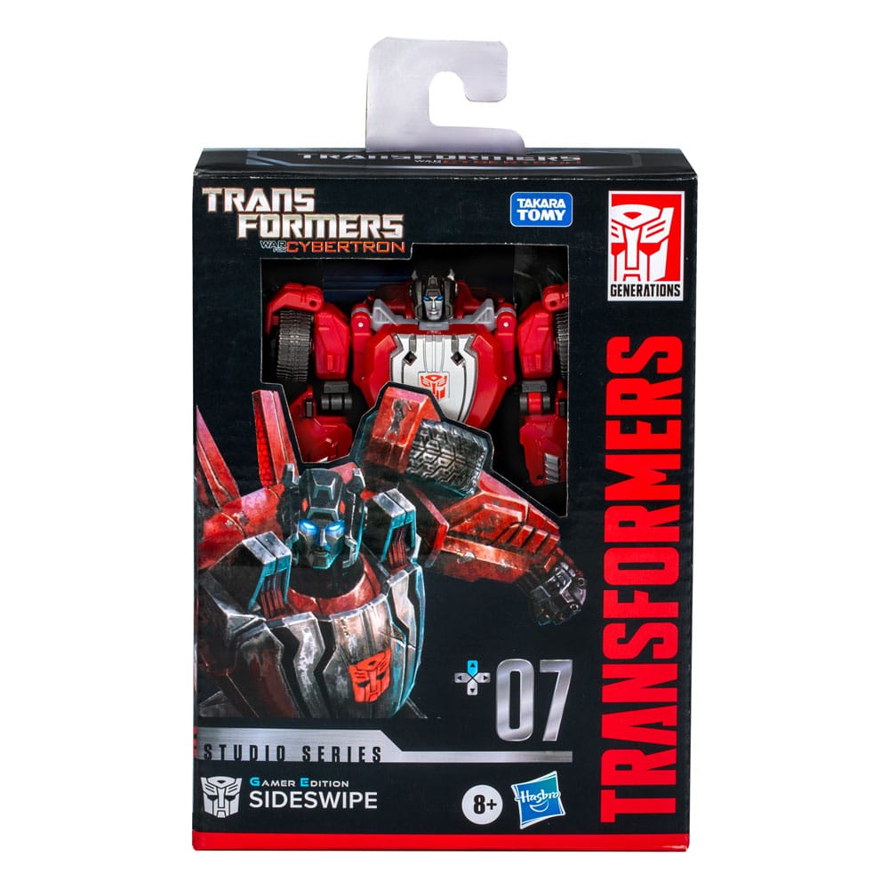 Transformers: War for Cybertron Studio Series Deluxe Class Actionfigur Gamer Edition Sideswipe 11 cm