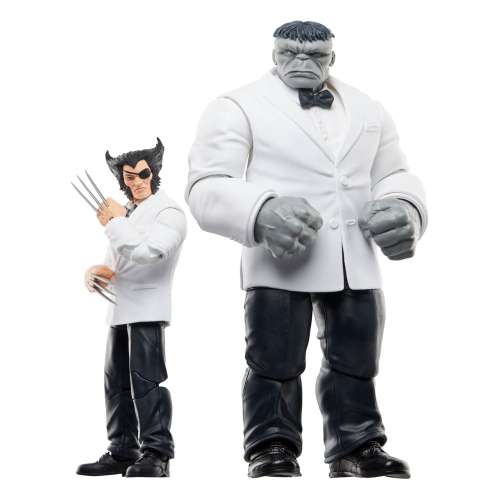 Wolverine 50th Anniversary Marvel Legends Actionfiguren 2er-Pack Marvel's Patch & Joe Fixit 15 cm