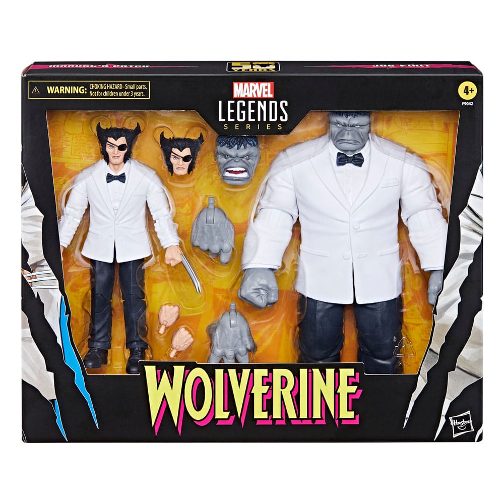 Wolverine 50th Anniversary Marvel Legends Actionfiguren 2er-Pack Marvel's Patch & Joe Fixit 15 cm