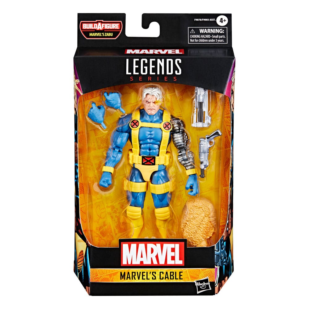 Marvel Legends Actionfigur Marvel's Cable (BAF: Marvel's Zabu) 15 cm