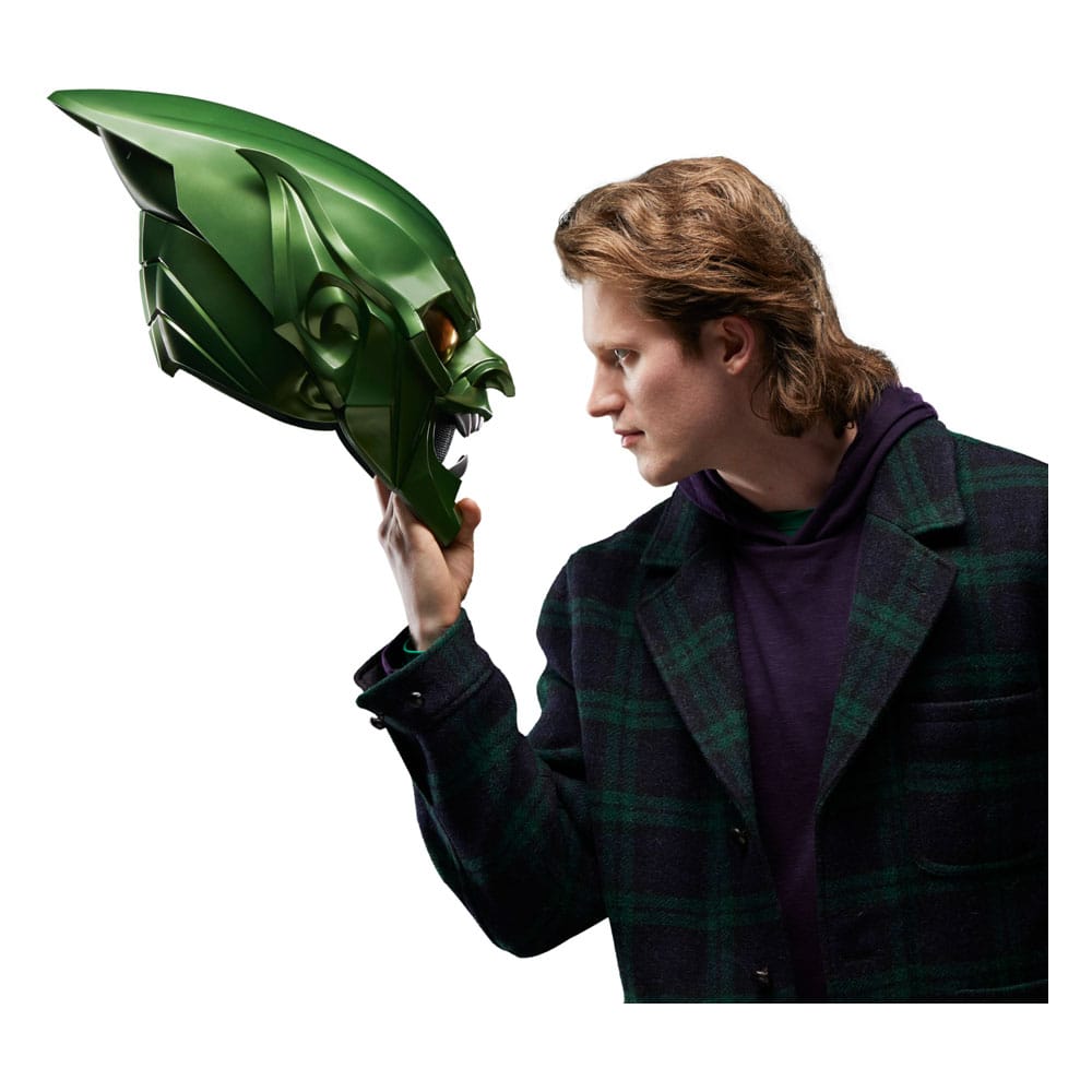 Spider-Man: No Way Home Marvel Legends Roleplay-Replik Green Goblin Premium Helm