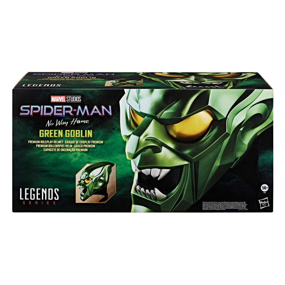 Spider-Man: No Way Home Marvel Legends Roleplay-Replik Green Goblin Premium Helm