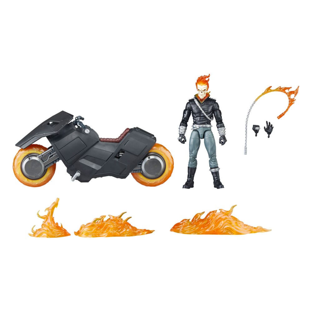 Marvel 85th Anniversary Marvel Legends Actionfigur mit Fahrzeug Ghost Rider 15 cm