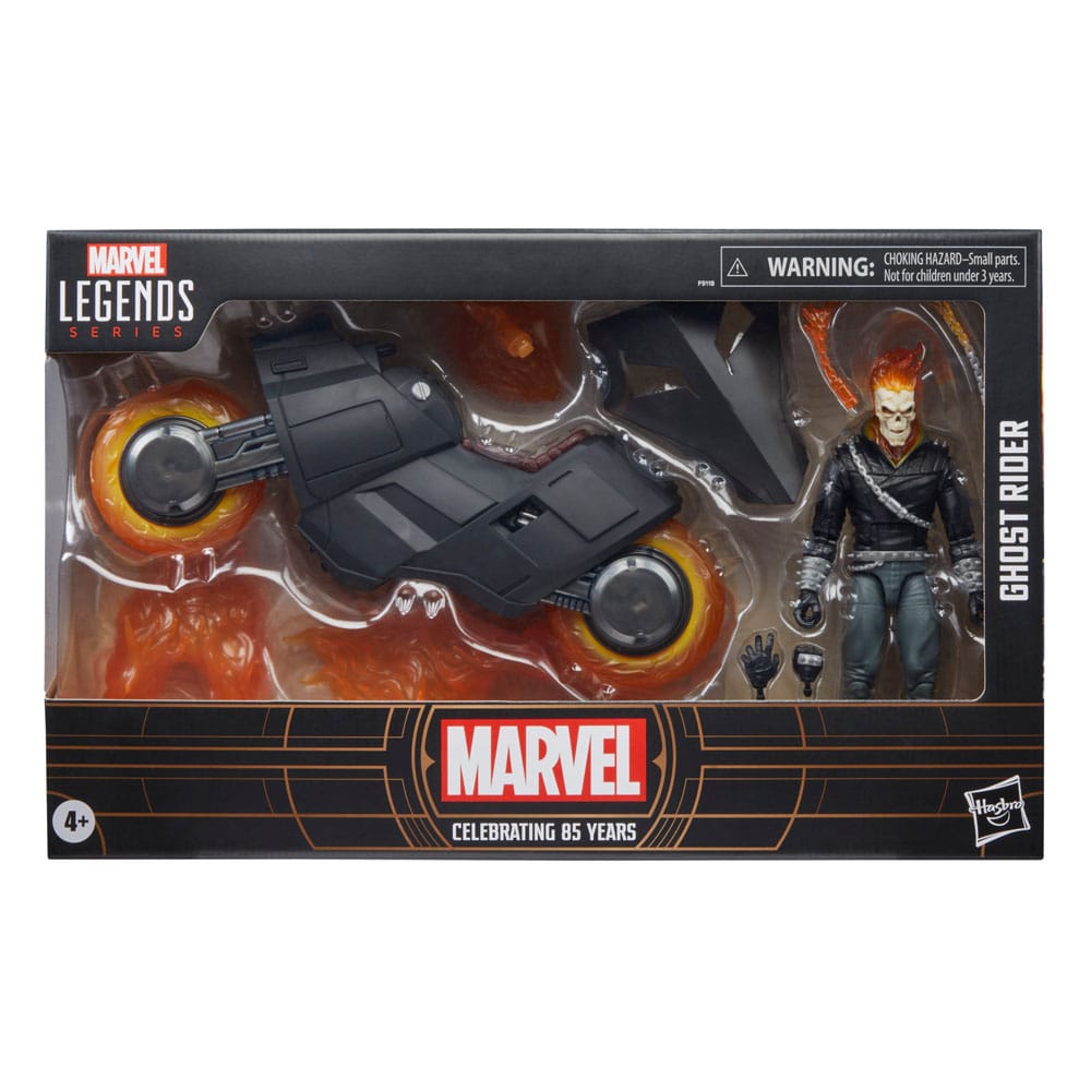 Marvel 85th Anniversary Marvel Legends Actionfigur mit Fahrzeug Ghost Rider 15 cm