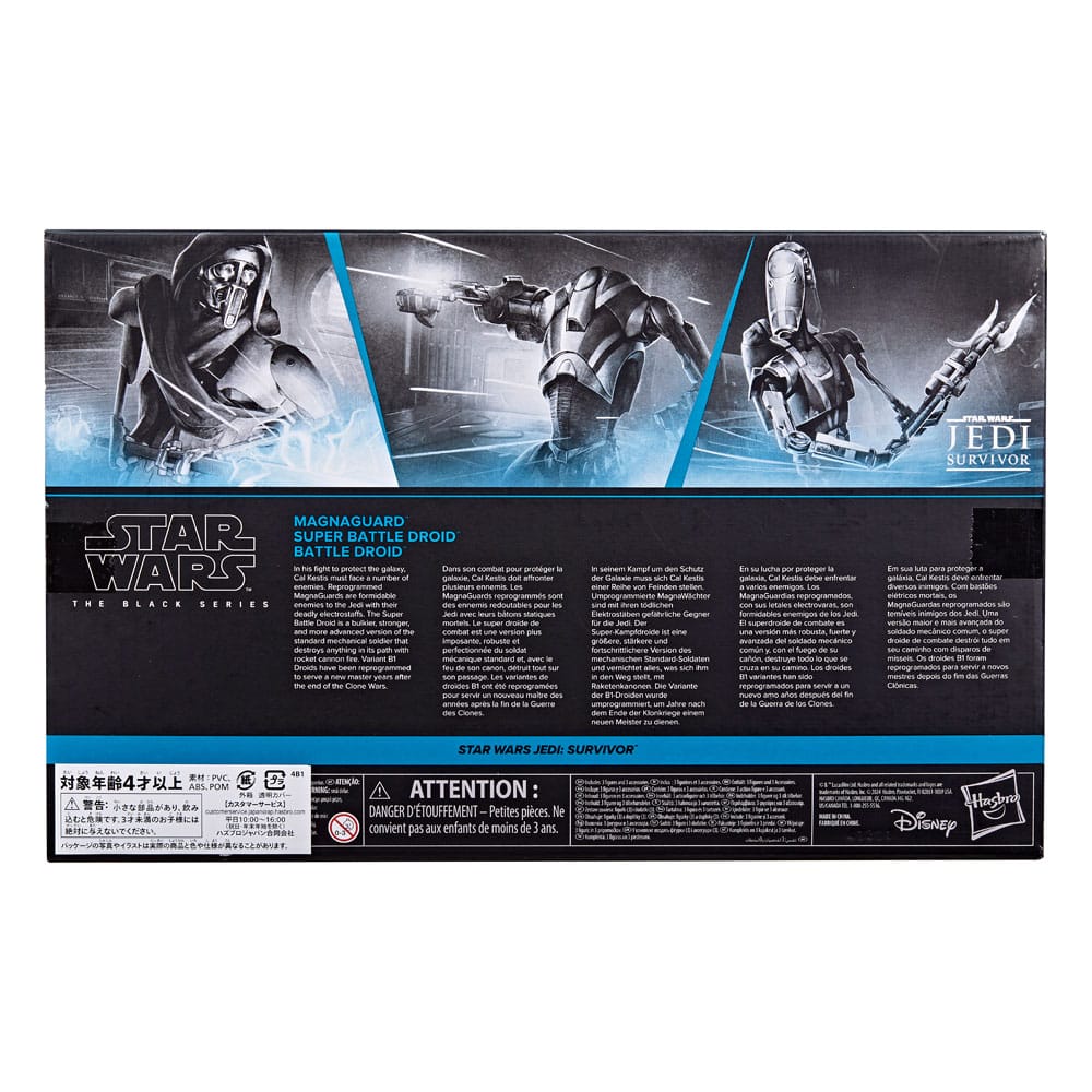 Star Wars Jedi: Survivor Black Series Actionfiguren 3er-Pack Magna Guard, Super Battle Droid & Battle Droid