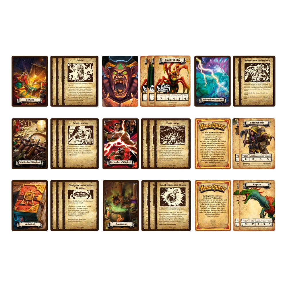 HeroQuest Brettspiel-Erweiterung Der Dschungel von Delthrak Abenteuerpack *Deutsche Version*