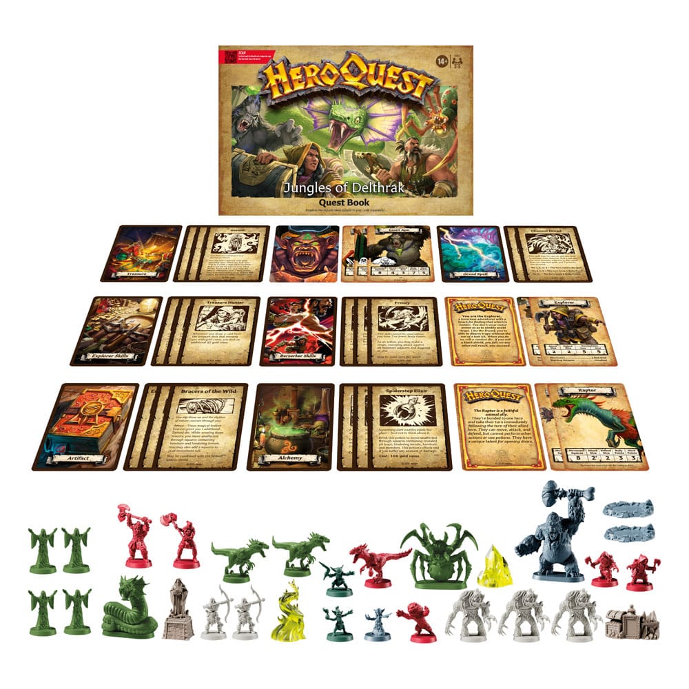 HeroQuest Brettspiel-Erweiterung Jungles of Delthrak Abenteuerpack *Englische Version*