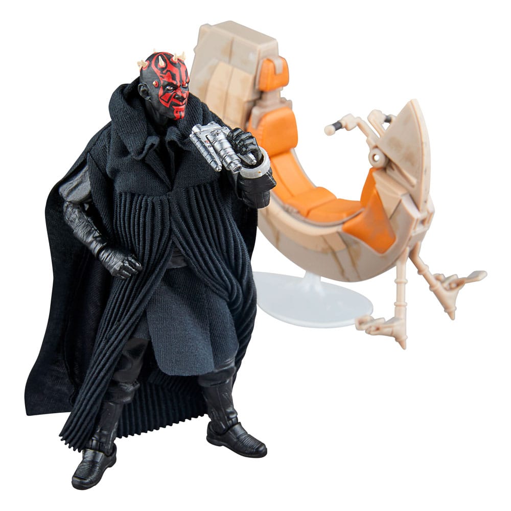 Star Wars Episode I Black Series Fahrzeug mit Actionfigur Darth Maul & Sith Speeder 25th Anniversary