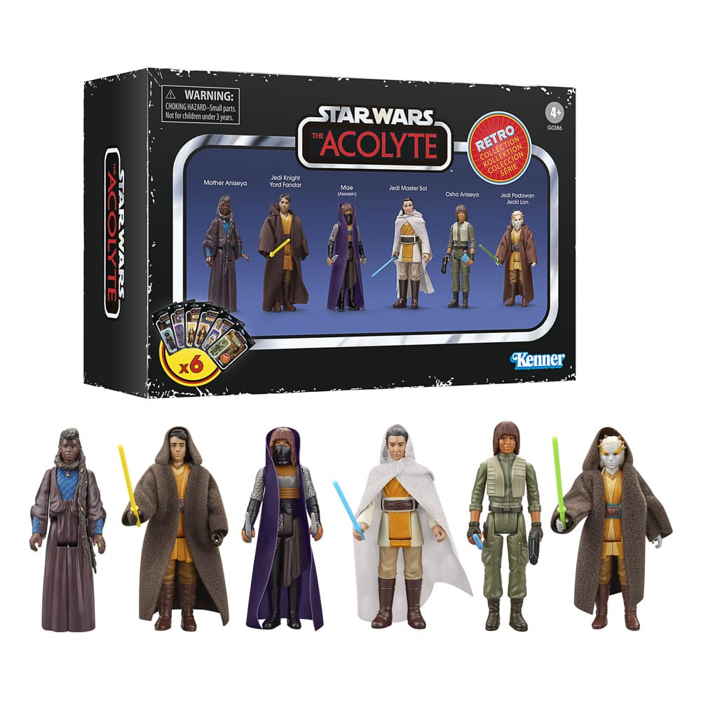 Star Wars: Acolyte Retro Collection Actionfiguren 6er-Pack 10 cm