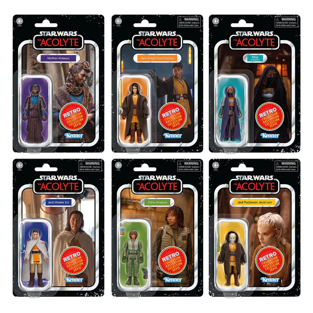 Star Wars: Acolyte Retro Collection Actionfiguren 6er-Pack 10 cm