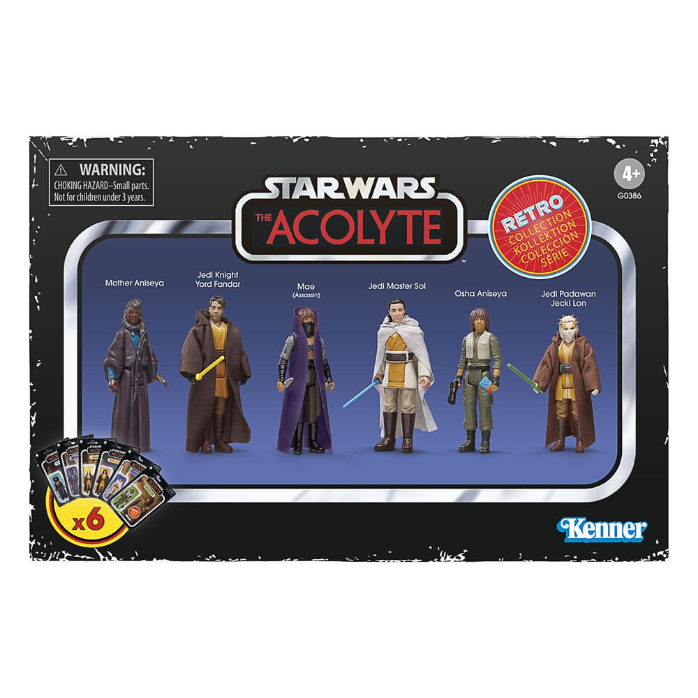Star Wars: Acolyte Retro Collection Actionfiguren 6er-Pack 10 cm