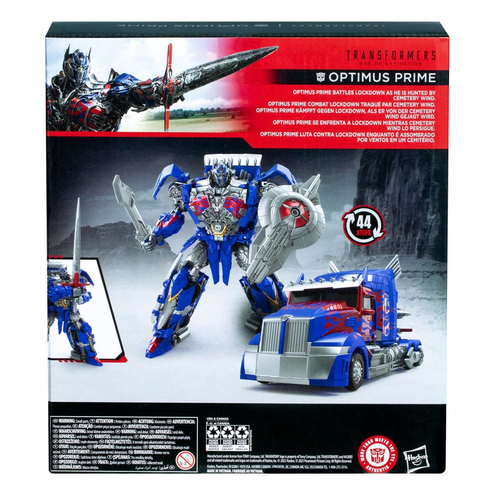 Transformers: Ära des Untergangs Studio Series Leader Class Actionfigur Optimus Prime 21 cm