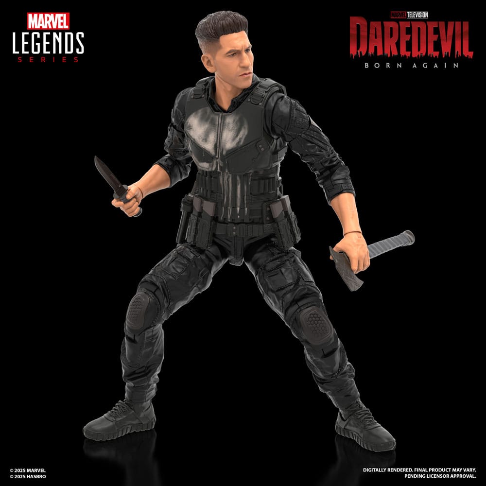 Daredevil: Born Again Marvel Legends Actionfigur Punisher 15 cm