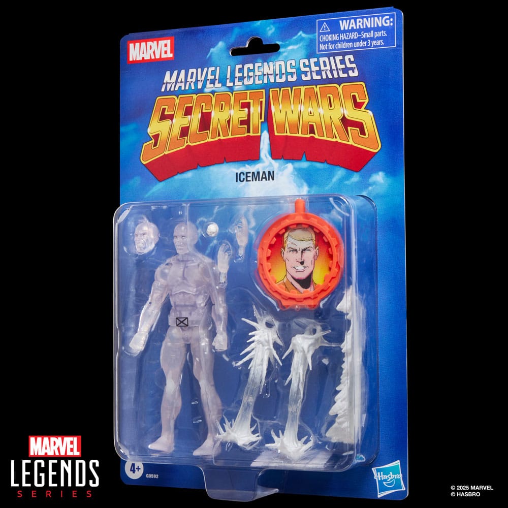 Secret Wars Marvel Legends Retro Actionfigur Iceman 15 cm