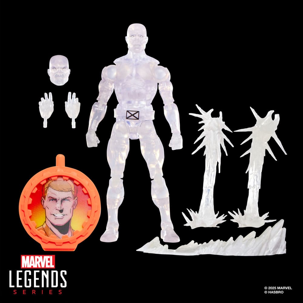 Secret Wars Marvel Legends Retro Actionfigur Iceman 15 cm