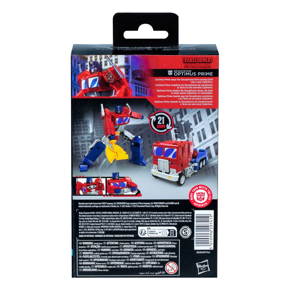 Transformers: Devastation Studio Series Deluxe Class Actionfigur Optimus Prime 11 cm