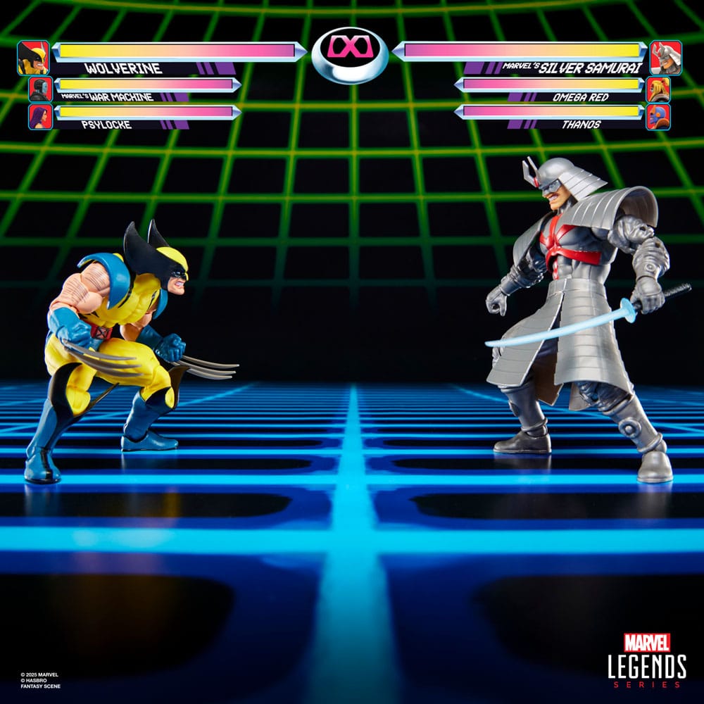 Marvel Legends Gamerverse Actionfiguren 2er-Pack Wolverine vs. Silver Samurai 15 cm