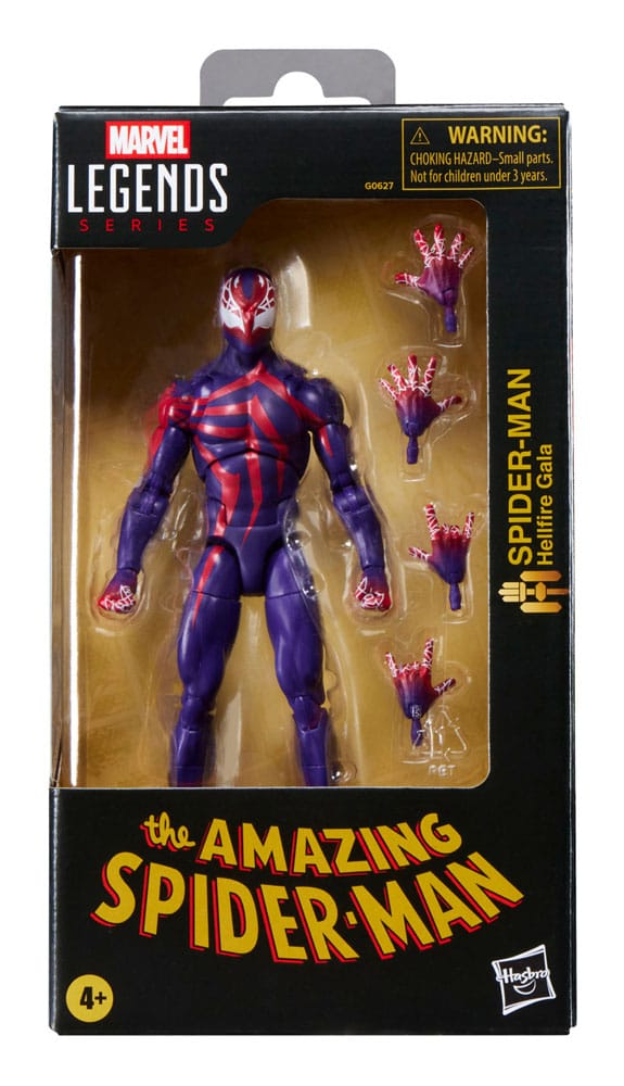 The Amazing Spider-Man Marvel Legends Actionfigur Spider-Man Hellfire Gala 15 cm