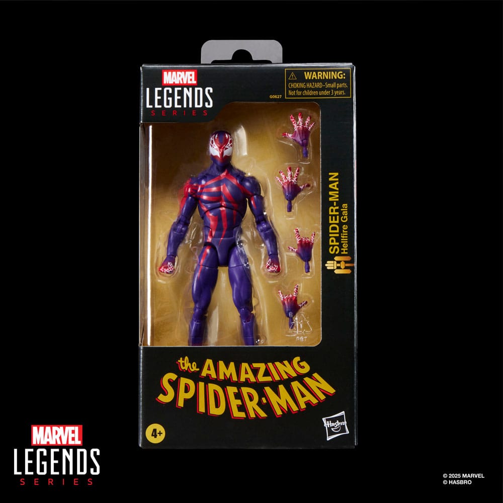 The Amazing Spider-Man Marvel Legends Actionfigur Spider-Man Hellfire Gala 15 cm