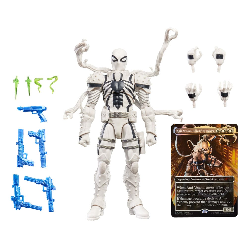 Marvel Legends Magic: The Gathering Actionfigur Agent Anti-Venom (plus exklusive Foil-Karte) 15 cm