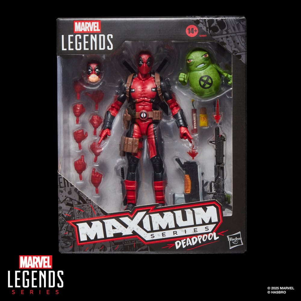Marvel Legends Maximum Series Actionfigur Deadpool 15 cm