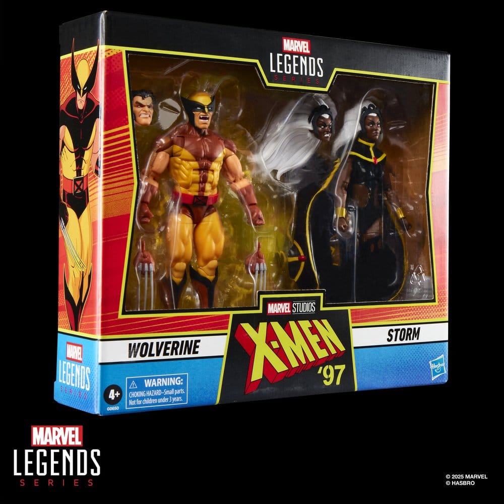 Marvel Legends Actionfiguren 2er-Pack Storm & Wolverine 15 cm