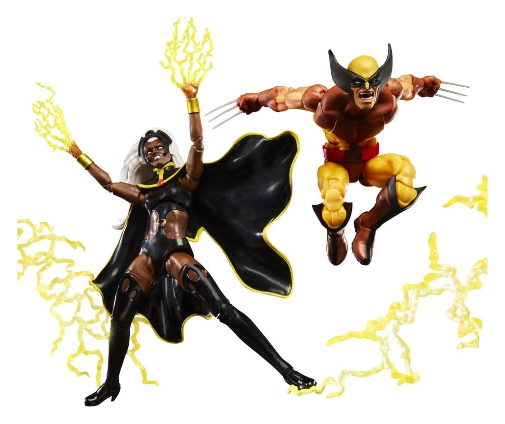 Marvel Legends Actionfiguren 2er-Pack Storm & Wolverine 15 cm