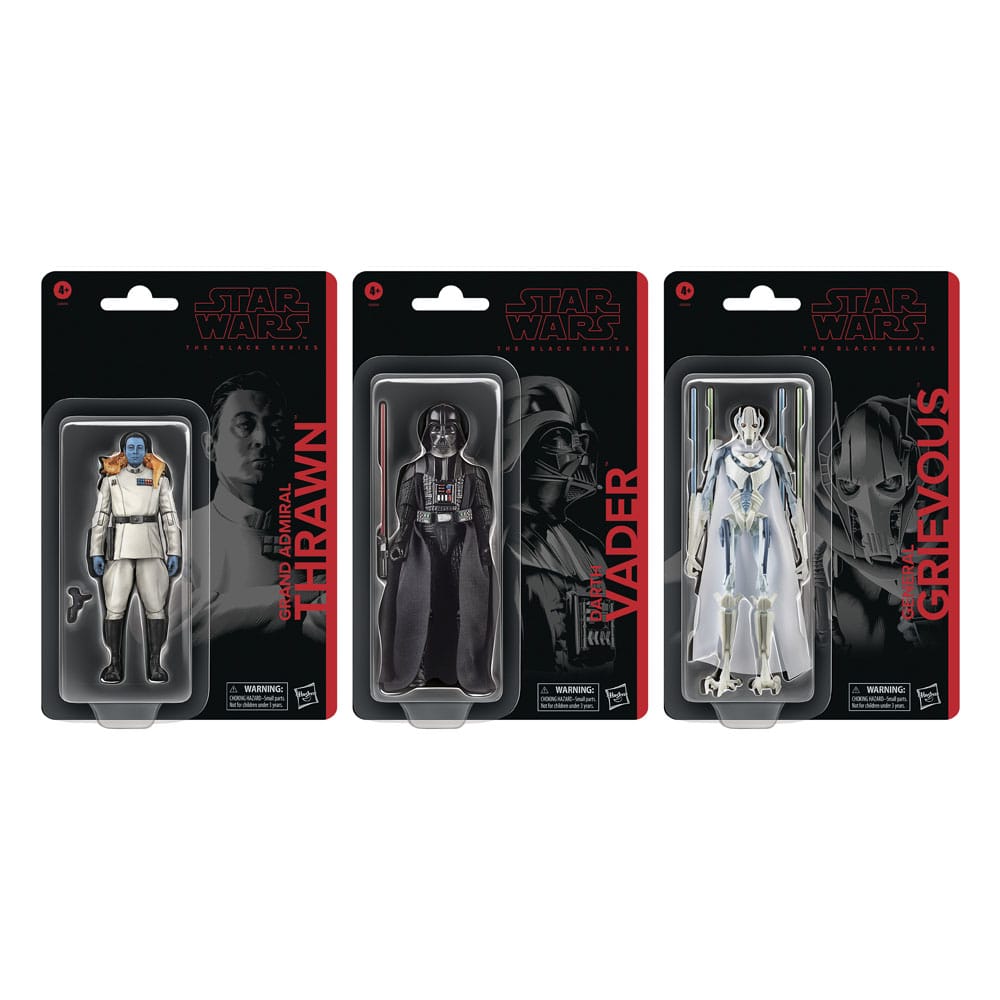 Star Wars Black Series Actionfiguren 3er-Pack Masters of Evil 15 cm