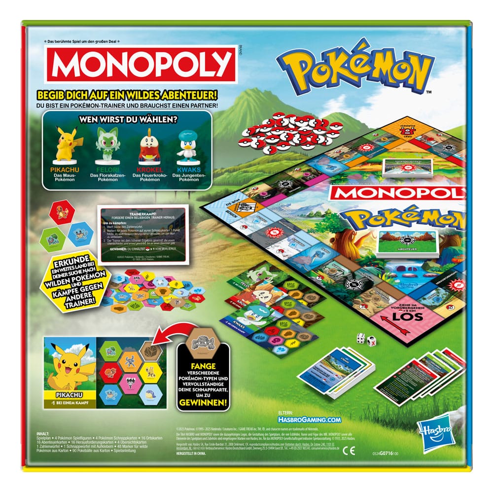 Pokémon Brettspiel Monopoly *Deutsche Version*