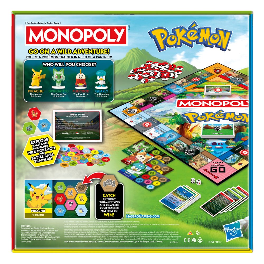 Pokémon Brettspiel Monopoly *Englische Version*