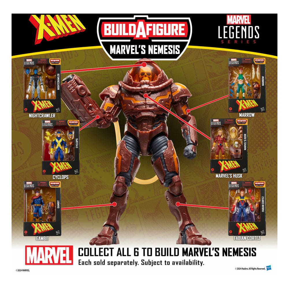 X-Men Marvel Legends Actionfigur Marrow (BAF: Marvel's Nemesis) 15 cm