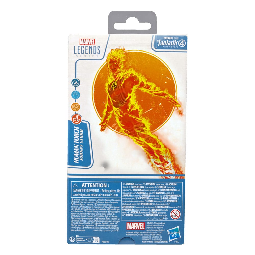 The Fantastic Four: First Steps Marvel Legends Actionfigur Human Torch 15 cm