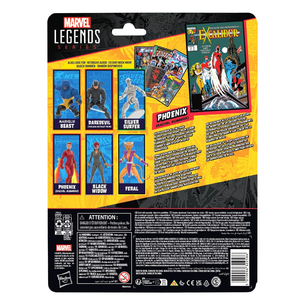 Excalibur Marvel Legends Actionfigur Phoenix (Rachel Summers) 15 cm