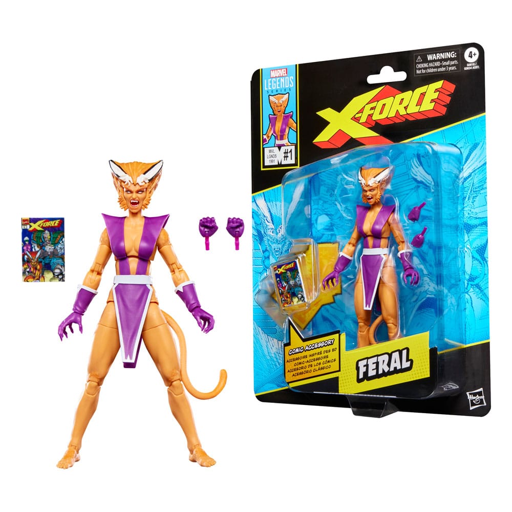 X-Force Marvel Legends Actionfigur Feral 15 cm