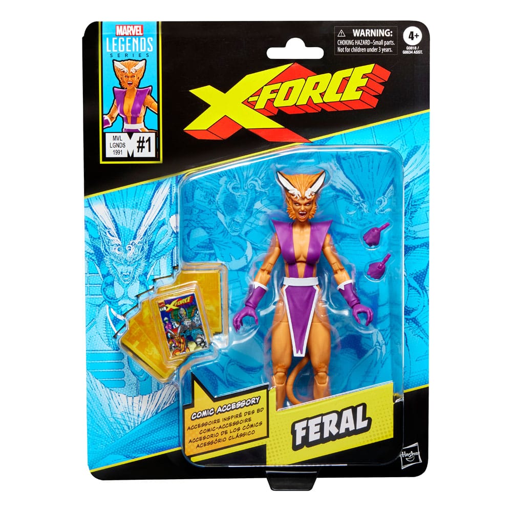 X-Force Marvel Legends Actionfigur Feral 15 cm