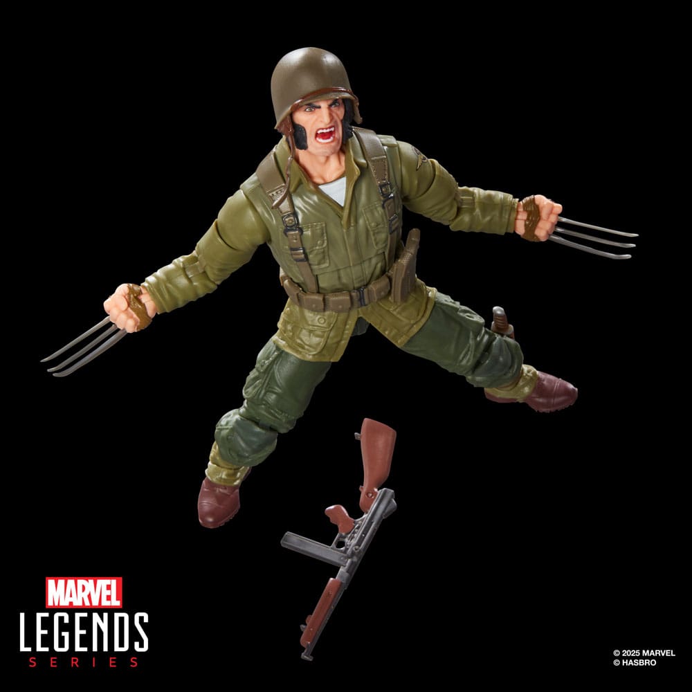 Marvel Legends Actionfigur Wolverine (WWII Logan) 15 cm