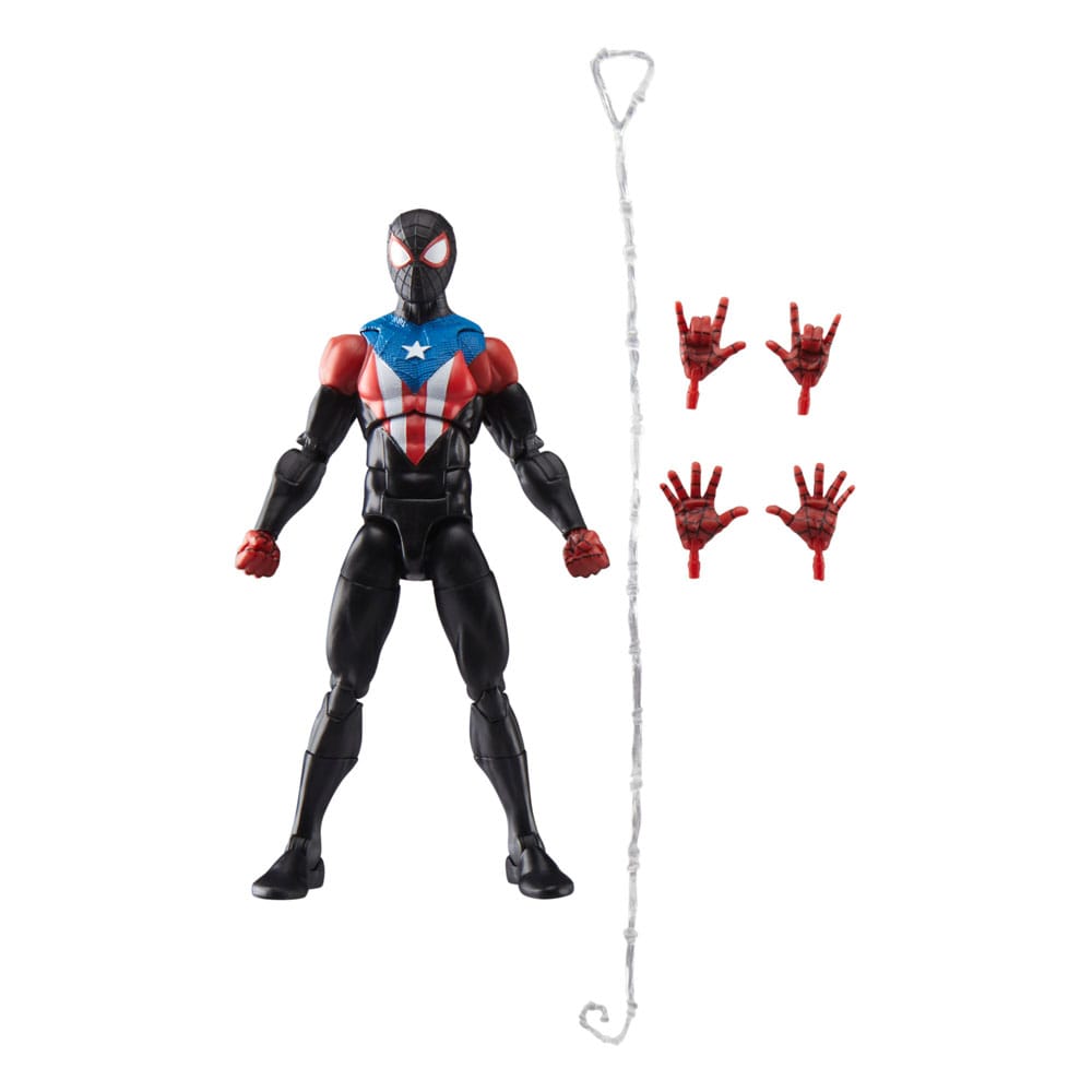 Spider-Man 2 Marvel Legends Gamerverse Actionfigur Miles Morales (Boricua Suit) 15 cm
